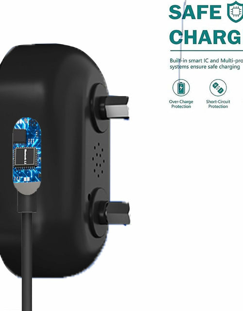 Load image into Gallery viewer, Lamshaw SLAYKAM Bark Collar Magnetic Charger 2 Pack Black
