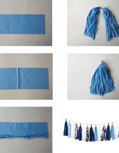 Load image into Gallery viewer, Guzon 25pcs The Sun Birthday Tissue Tassel Garland Paper Decorations
