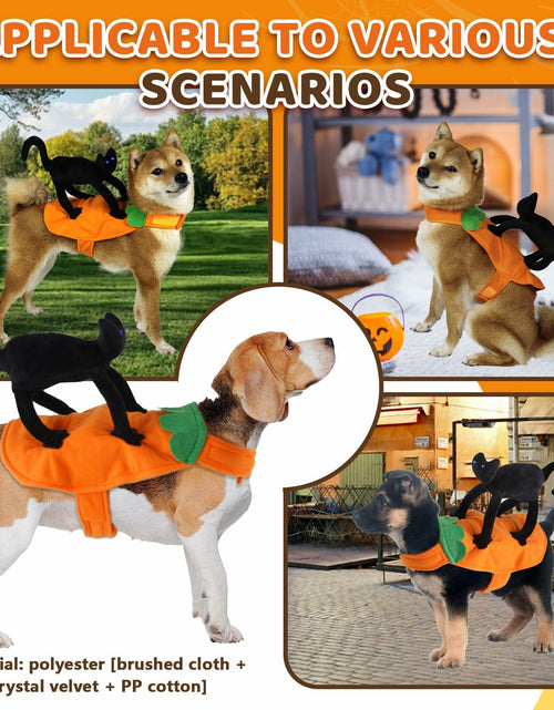 Load image into Gallery viewer, stepsin Dog Saddle Halloween Cat Riding Knight Costume Pet Clothes Size M
