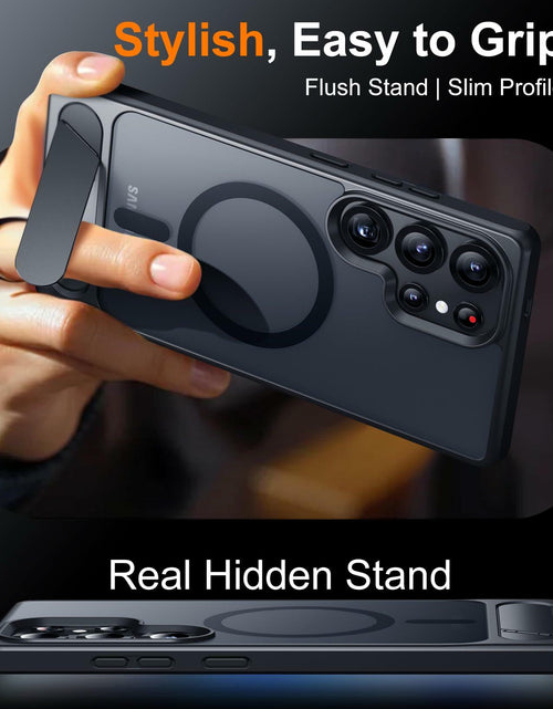 Load image into Gallery viewer, Temdan Magnetic Samsung Galaxy S25 Ultra Case 6.9" Black Shockproof
