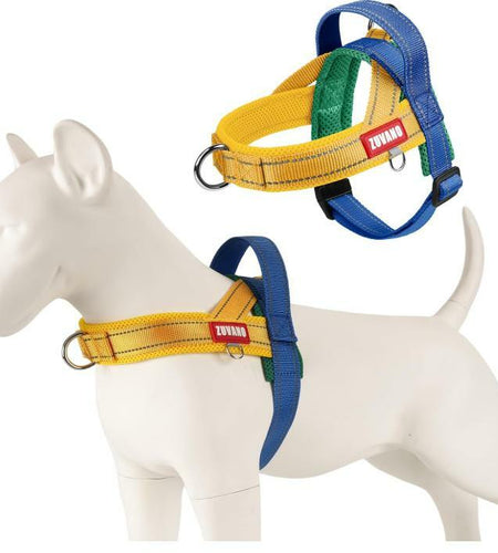 Kumihigh Yellow Dog No Pull Padded Escape Proof Harness XL Vibrant Color