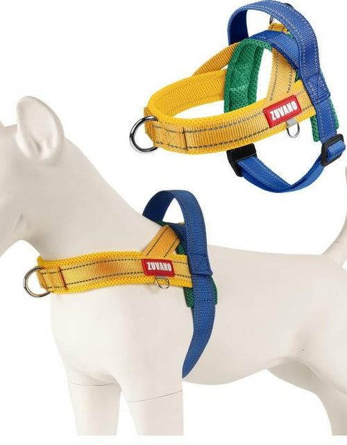 Load image into Gallery viewer, Kumihigh Yellow Dog No Pull Padded Escape Proof Harness XL Vibrant Color
