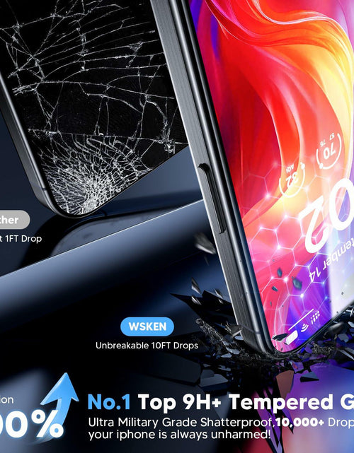 Load image into Gallery viewer, WSKEN iPhone 16 Pro Max Screen Protector 9H Tempered Glass HD 4 Pack Clear
