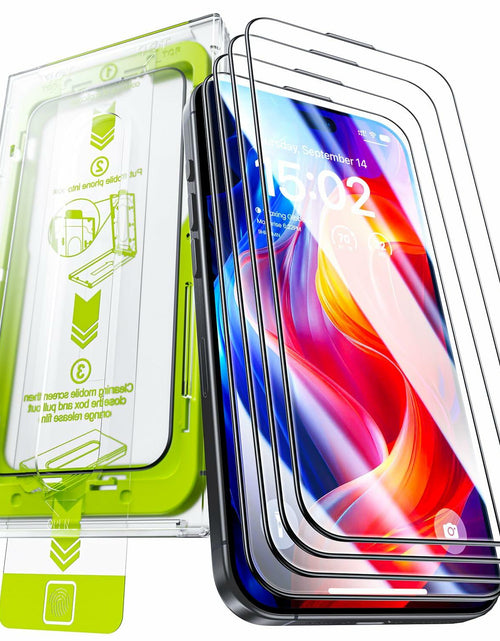 Load image into Gallery viewer, WSKEN iPhone 16 Pro Max Screen Protector 9H Tempered Glass HD 4 Pack Clear
