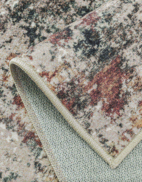 Load image into Gallery viewer, PureCozy 3x5 Taupe Vintage Floral Washable Low Pile Area Rug Classic
