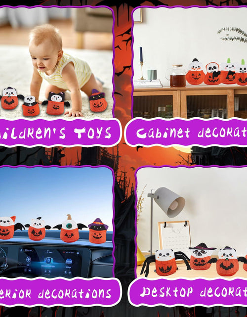 Load image into Gallery viewer, BBLYBD Plush Christmas Advent Calendar 2025 with 24 Pumpkin Plushies Halloween
