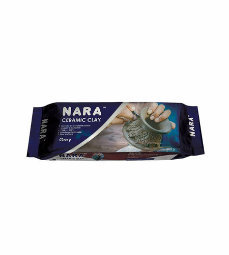 NARA Ceramic Clay 1.10lbs White Block Air Drying Modeling Sculpting