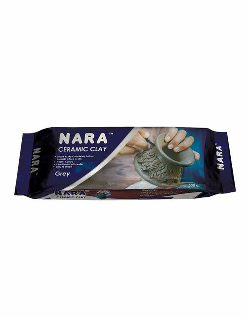 Load image into Gallery viewer, NARA Ceramic Clay 1.10lbs White Block Air Drying Modeling Sculpting
