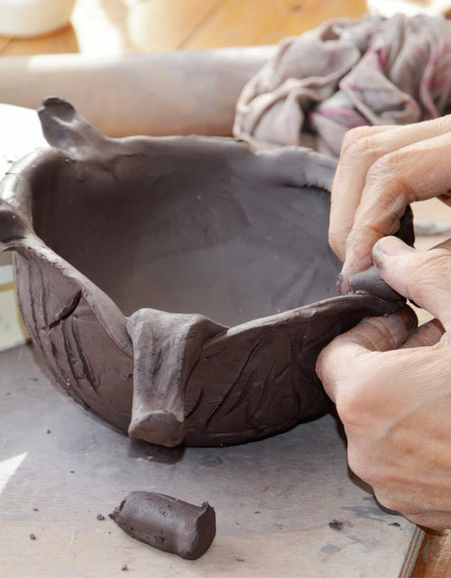 Load image into Gallery viewer, NARA Ceramic Clay 1.10lbs White Block Air Drying Modeling Sculpting
