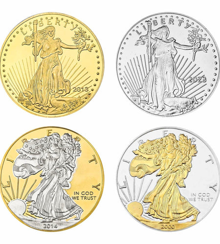 Fasmesk American Liberty Coin USA Souvenir Replica Collectible Gift