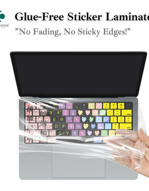 Load image into Gallery viewer, GOS Keyboard Cap Pro MacBook Pro 13" Clear 2 Pack Ultra-Thin Touch ID
