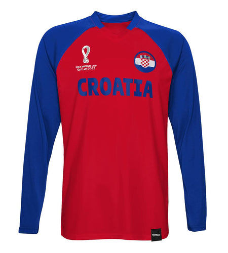Outerstuff FIFA World Cup Classic Third Long Sleeve Jersey White-Red Size Small