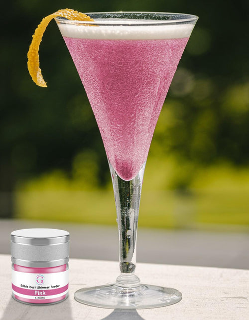 Load image into Gallery viewer, Glitter &amp; Glitz Edible Drink Glitter Luster Dust Teal 5g Cocktails Baking
