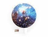 Load image into Gallery viewer, Kikkerland Galaxy Night Light Mood Lamp 7W C7 Bulb Unique Design
