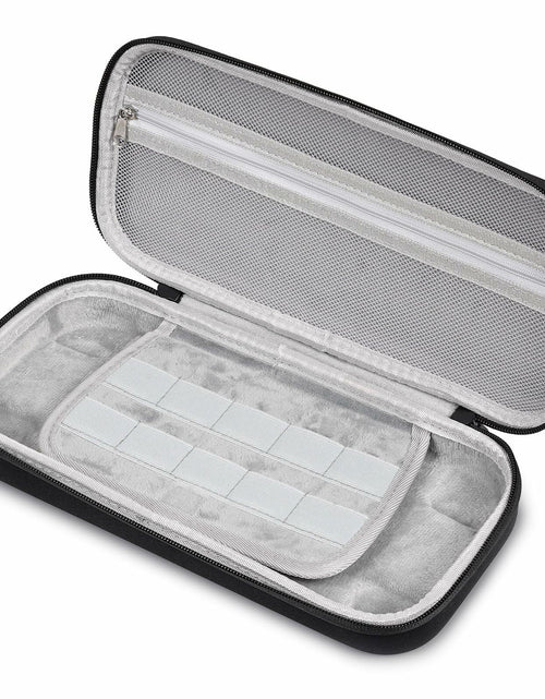 Load image into Gallery viewer, TIGOJH Switch 2 Carry Case with 10 Game Slots &amp; Accessory Pocket Black
