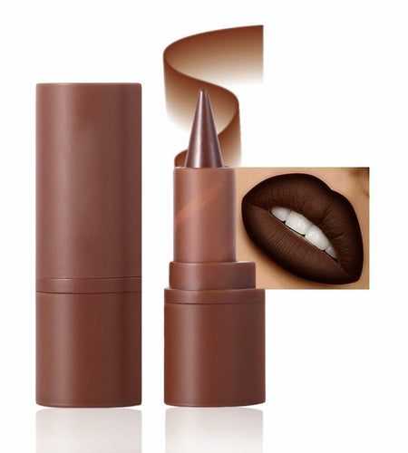 AMY'S DIARY Matte Lip Crayon White 8# 1 pc Longwear Smudge Waterproof
