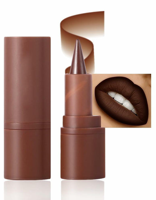 Load image into Gallery viewer, AMY'S DIARY Matte Lip Crayon White 8# 1 pc Longwear Smudge Waterproof
