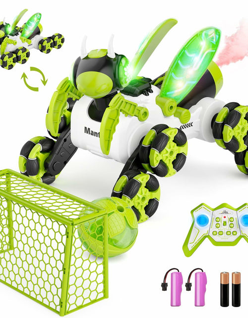 Load image into Gallery viewer, Terucle 8WD Bionic Mantis RC Drift Car 2.4GHz LED Lights Music Spray Green
