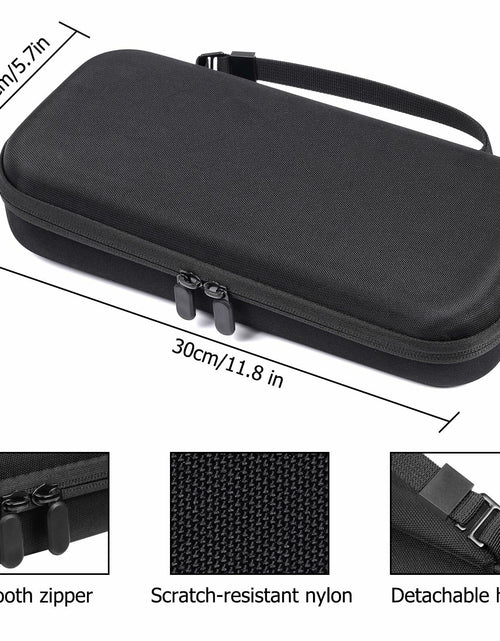 Load image into Gallery viewer, TIGOJH Switch 2 Carry Case with 10 Game Slots &amp; Accessory Pocket Black
