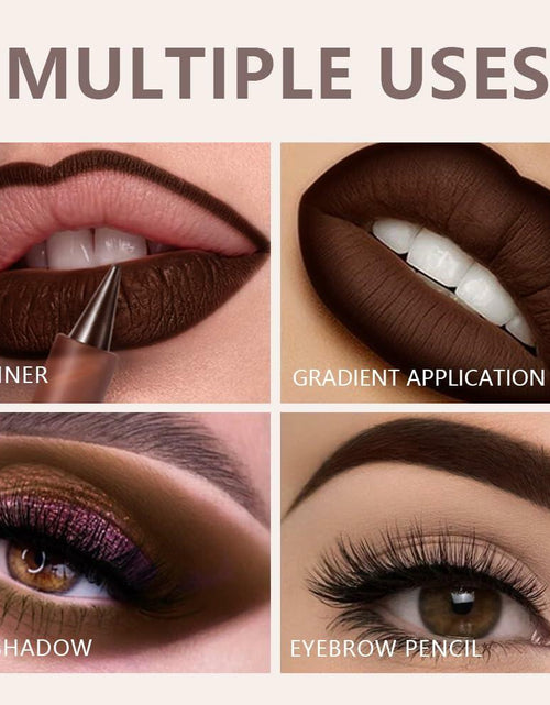 Load image into Gallery viewer, AMY'S DIARY Matte Lip Crayon White 8# 1 pc Longwear Smudge Waterproof
