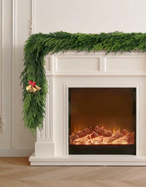 Load image into Gallery viewer, Aurdox 9FT Real Touch Norfolk Pine Garland Green Artificial Christmas

