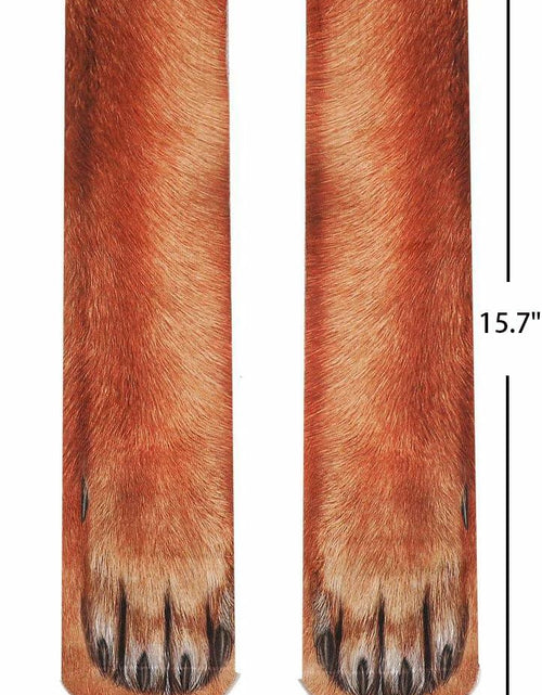 Load image into Gallery viewer, SportsWell Novelty Animal Paw Socks Funny 3D Print Crew Gag Gift
