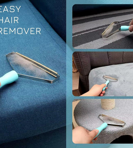 Tier One Pet Hair Remover Brush Copper for Couch Sofa Bed Upholstery