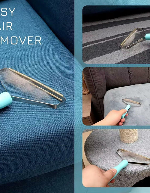 Load image into Gallery viewer, Tier One Pet Hair Remover Brush Copper for Couch Sofa Bed Upholstery
