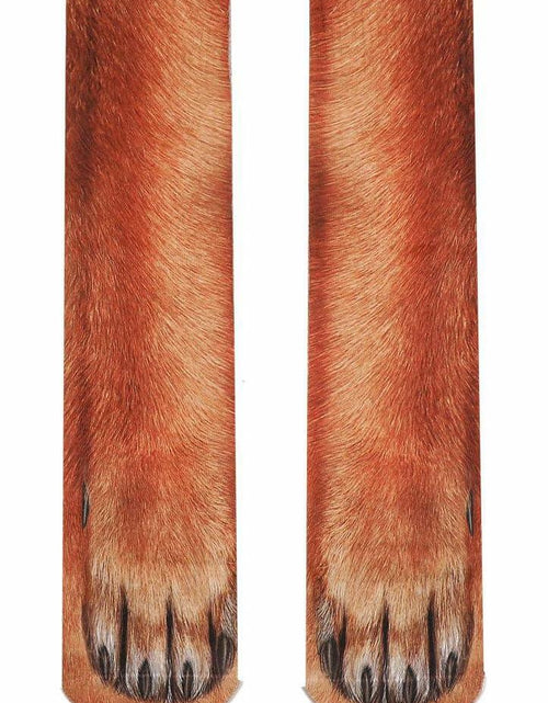 Load image into Gallery viewer, SportsWell Novelty Animal Paw Socks Funny 3D Print Crew Gag Gift
