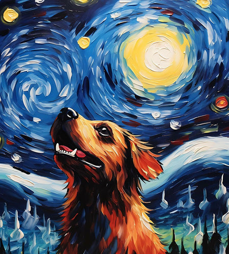 SUMELAY Dog Paint by Numbers Kit for Adults DIY Art 16x20 inch