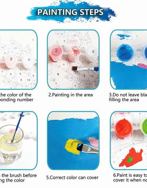 Load image into Gallery viewer, SUMELAY Dog Paint by Numbers Kit for Adults DIY Art 16x20 inch
