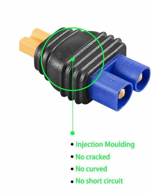 Load image into Gallery viewer, Laisomeke EC3 Male to XT30 Female Mould Adapter LiPO Battery 2 Pack

