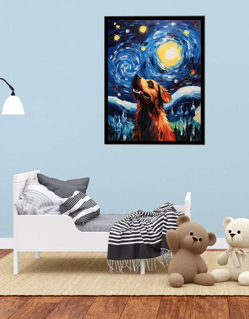 Load image into Gallery viewer, SUMELAY Dog Paint by Numbers Kit for Adults DIY Art 16x20 inch

