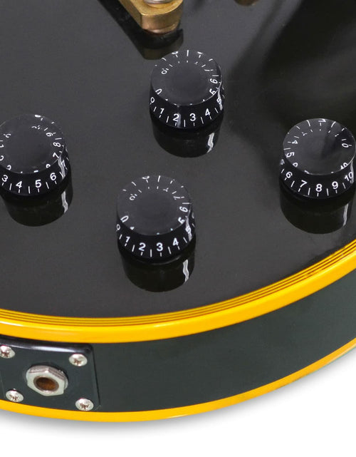Load image into Gallery viewer, SAPHUE 4PCS Speed Control Knobs Electric Guitar Tone Volume Black
