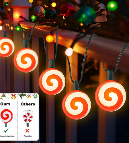 Ultimate Unicorn LED Red Spiral Lollipop Pathway Lights Outdoor Garden