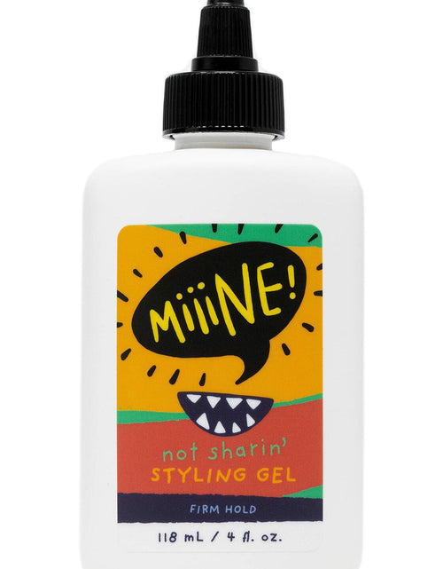Load image into Gallery viewer, MiiiNE! Not Sharin Boys Styling Gel Strong Hold 4oz Cruelty Free USA
