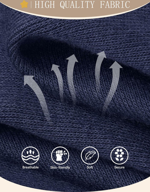 Load image into Gallery viewer, HoeVou Girls Leggings with Skirt Ruffle Pants Black Navy Blue Size 7-8 Years
