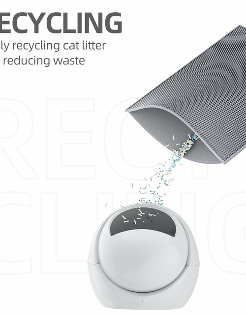 Load image into Gallery viewer, ESTHELLO Cat Litter Mat Large Honeycomb Double Layer Gray 36x30

