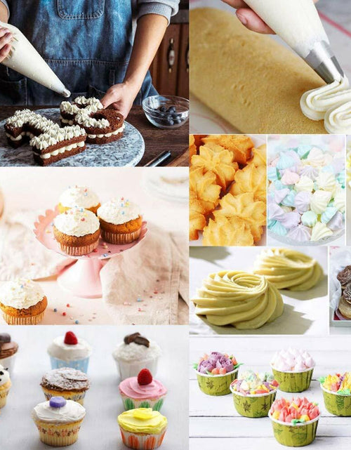 Load image into Gallery viewer, Tumtanm Piping Bags Disposable Pastry Icing Decorating 100pcs Transparent

