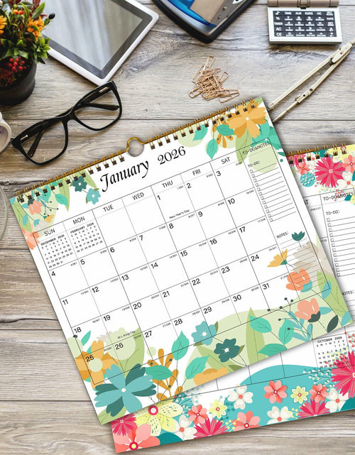 Load image into Gallery viewer, Lbylyhxc 2026 Wall Calendar 18 Months Jul 2025-Dec 2026 14.7x11.5 Inches
