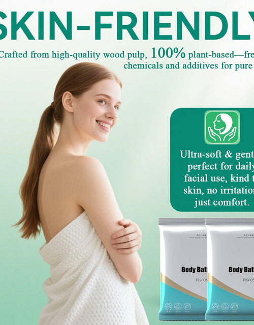 Load image into Gallery viewer, Generic Disposable Bath Towels 10 Pack Large 27.5x55 White
