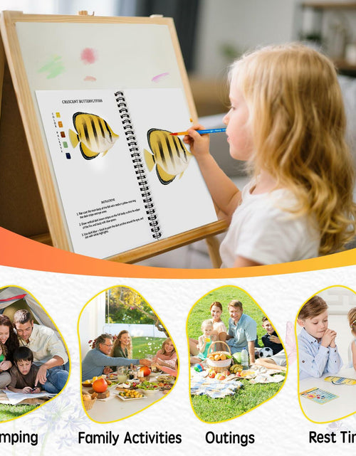 Load image into Gallery viewer, SLWBZ Watercolor Workbooks Painting Kit Thanksgiving Turkey with Paint Set
