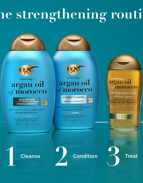 Load image into Gallery viewer, OGX Renewing Argan Oil of Morocco Hair Treatment Penetrating 3.3 fl oz
