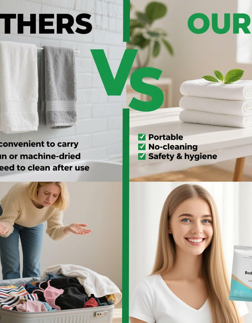 Load image into Gallery viewer, Generic Disposable Bath Towels 10 Pack Large 27.5x55 White
