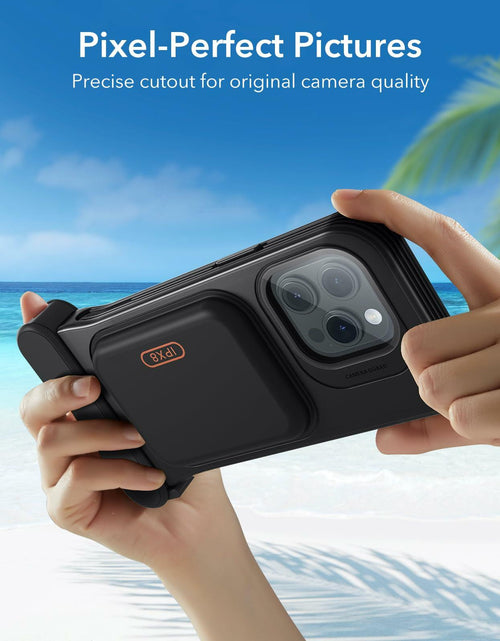 Load image into Gallery viewer, ESR Waterproof Phone Pouch for iPhone 13/14/15 Pro IPX8 2 Pack Black/Clear

