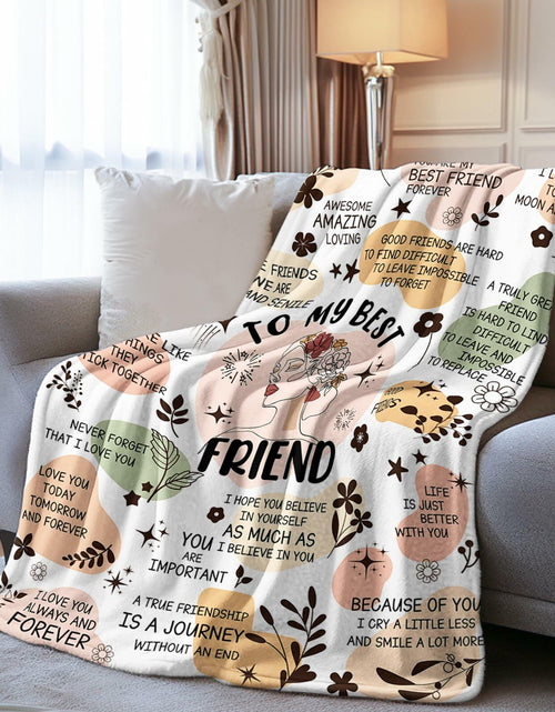 Load image into Gallery viewer, HEIFAM Bible Affirmations Blanket Inspirational Christian Gift 60x80
