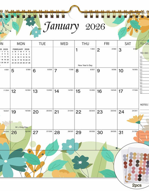 Load image into Gallery viewer, Lbylyhxc 2026 Wall Calendar 18 Months Jul 2025-Dec 2026 14.7x11.5 Inches
