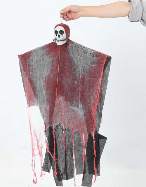 Load image into Gallery viewer, STOBAZA 33.4" LED Hanging Ghosts Halloween Decorations Grim Reaper
