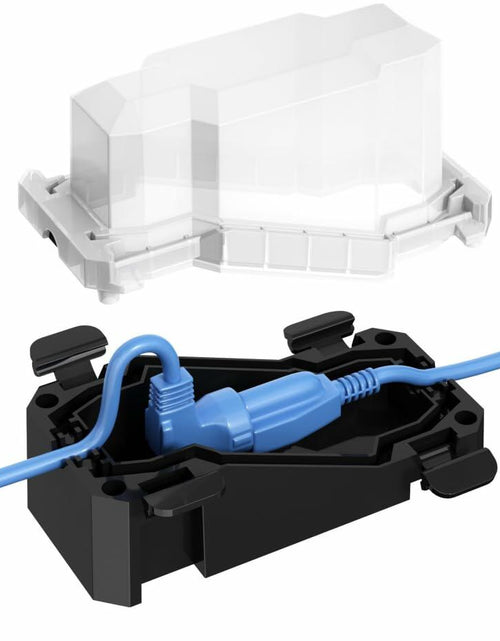 Load image into Gallery viewer, CFMASTER Weatherproof Outdoor Electrical Box 7x3x4in IP66 White &amp; Black
