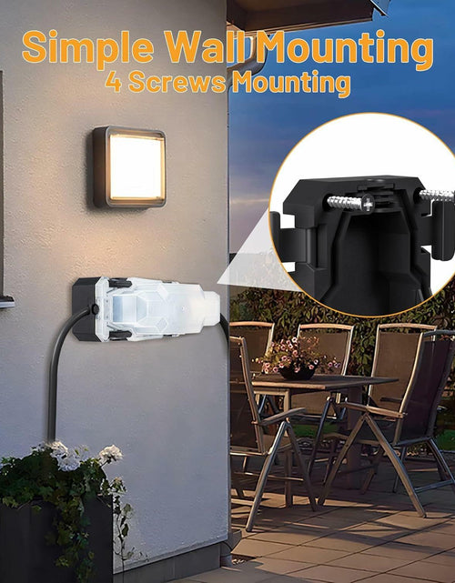 Load image into Gallery viewer, CFMASTER Weatherproof Outdoor Electrical Box 7x3x4in IP66 White &amp; Black
